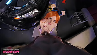 Demi Hawks' Bedårende Gadget Hackwrench Cosplay I Hd Vr-Porno Med Stønnende Lyder