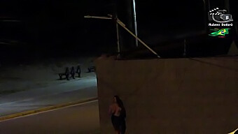 A Youthful Beauty Is Captured Naked By The Beach'S Surveillance System. (See The Full Video On Xvideos Red)