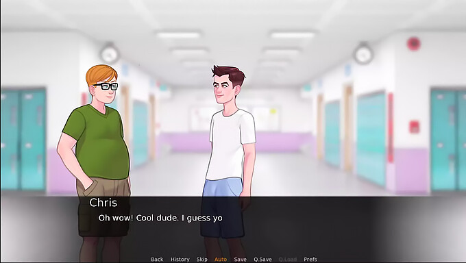 Chris Jerks Off To Sasha'S Cartoon Videos And Showers With Ladies