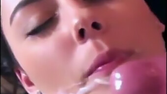 A Homemade Video Of A Girl Getting Her Face Fucked And Receiving A Facial