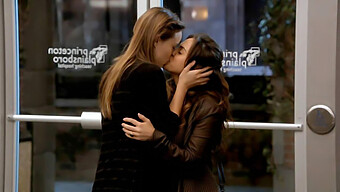 Lesbians Olivia Wilde And Jaclyn Jonet Share A Wild Kiss In This Video