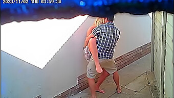 Amateur Couple Enjoys Outdoor Sex In Public Restaurant