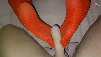 Amateur Couple Explores Foot Fetish Taboo In Homemade Video