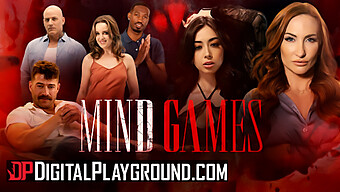 أم زنجبيل مزخرفة تستمتع بالجنس الشرجي في سلسلة Mind Games