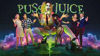 Lily Lane And Friends In Steamy Xxx Beetlejuice Parody