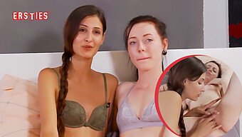 Milena Und Lisa M Geben Sich Erogenen Zonenspielen Hin.