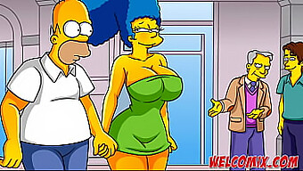 Milf Hentai Con Tetas Grandes Y Culo En Video De Simptoons