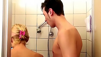 Mature Mom Seduces Stepson In The Shower For Hardcore Sex