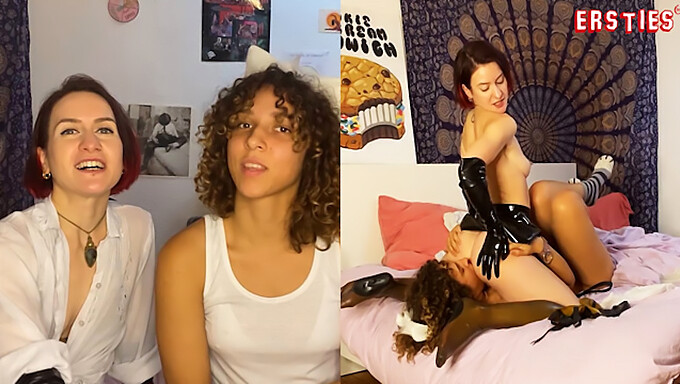 Kitten July Gibt Sich In Hd-Video Dem Lecken Von Domina Floras Muschi Und Arsch Hin