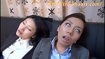 Asian Beauty Hypnotic In An Interview Gone Wrong